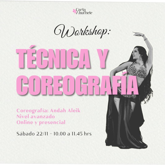 Workshop Coreografía Andah Aleik ✨❤️ - Nivel avanzado