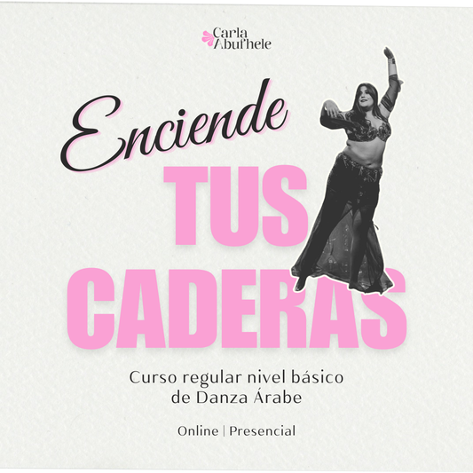 CLASE DE PRUEBA: Curso básico de danza árabe "Enciende tus caderas" ✨