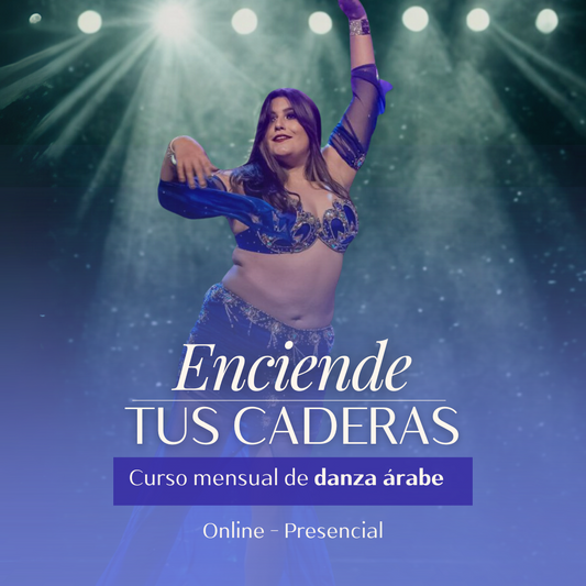 Curso de danza árabe "Enciende tus caderas" ✨